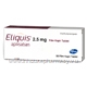 Eliquis (Apixaban 2.5mg) 56 Tablets/Pack (Turkish)