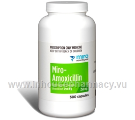 Miro-Amoxicillin (Amoxicillin 250mg) Capsules