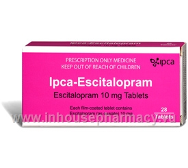 IPCA (Escitalopram 10mg) 28 Tablets/pack