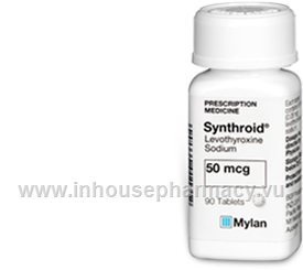 Synthroid Viatris (Levothyroxine 50mcg) Tablets