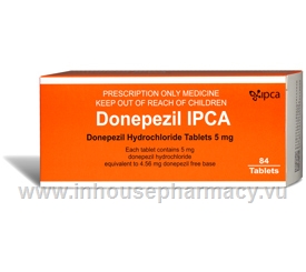 Donepezil Rex (Donepezil 5mg) 84 Tablets/Pack