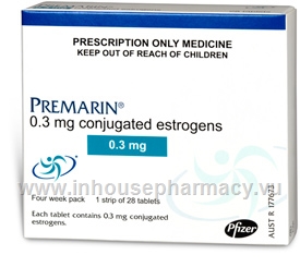 premarin 0.3 mg tablets