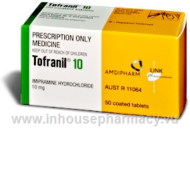 Tofranil 25 mg tablets